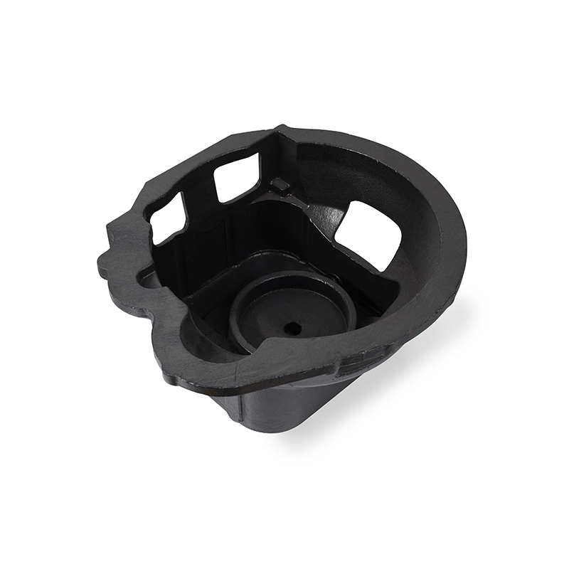 Harmaa valurautatrukin momentinmuuntimen kotelo