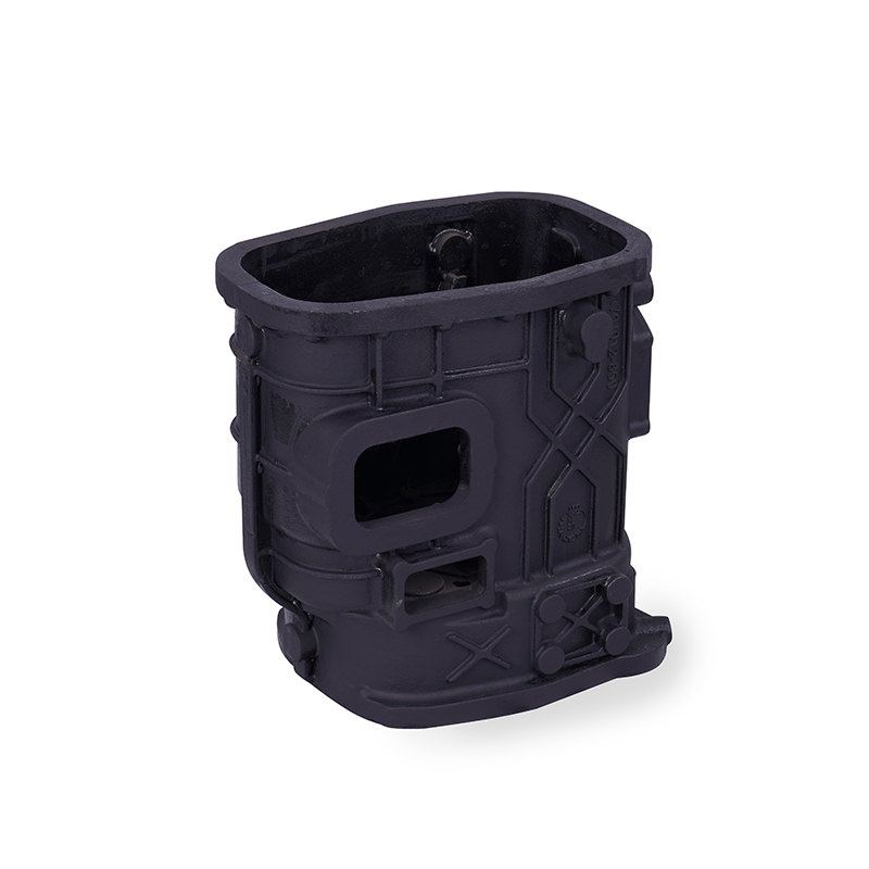 Harmaa valurautainen kevyt kuorma-auton keskikotelo