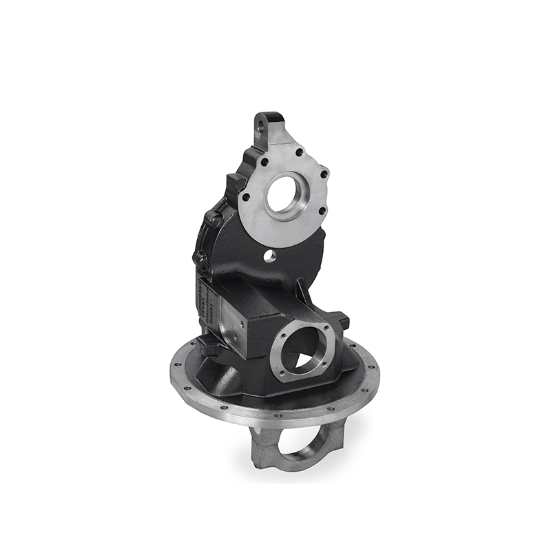 Harmaa valurautainen sähkötrukin voimansiirtokotelo Harmaa valurautainen sähkötrukin voimansiirtokotelo