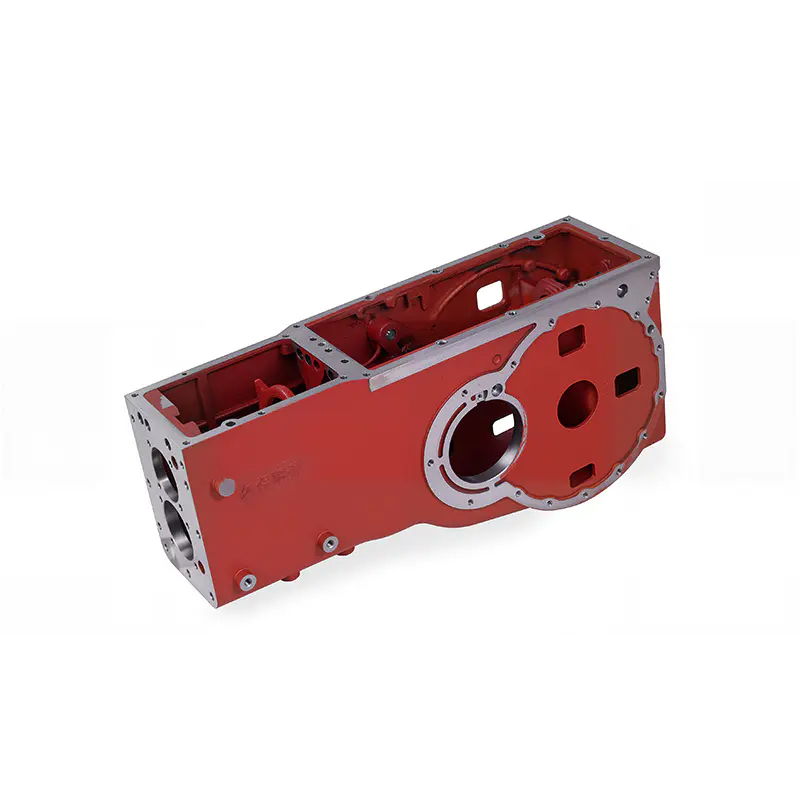 Harmaa valurautainen traktorin vaihteistokotelo Harmaa valurautainen traktorin vaihteistokotelo